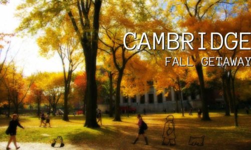 Cambridge Massachusetts Fall Getaway