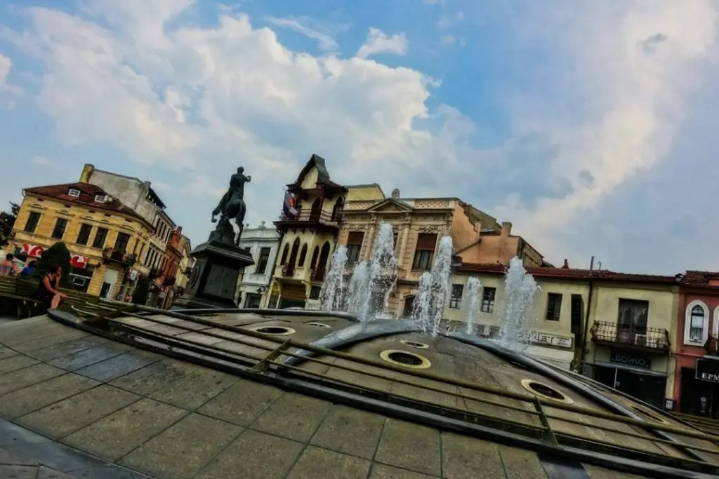 A great place to sit down and relax in the middle of Bitola.