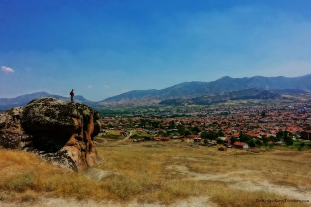View of Prilep from accommodation