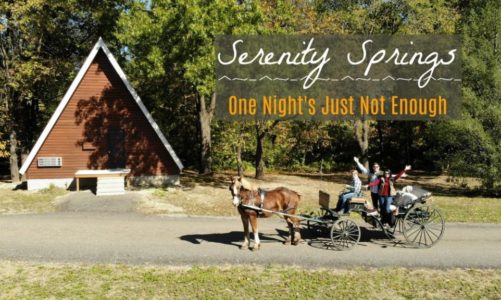 Serenity Springs in La Porte, IN—One Night’s Just Not Enough