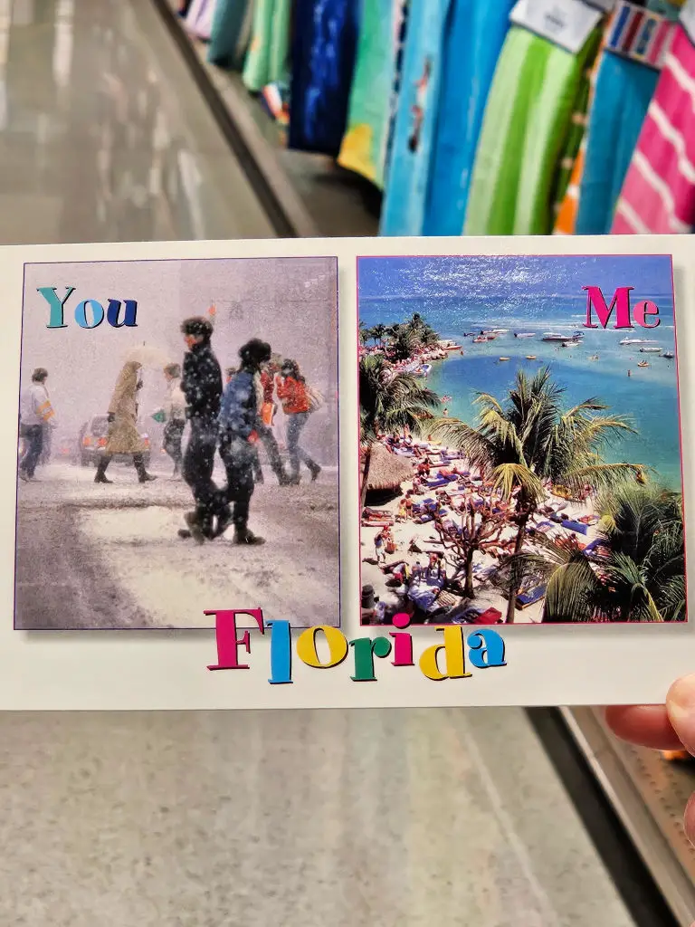 florida panhandle postcard