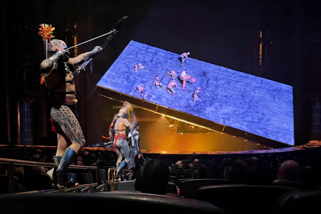 KÀ by Cirque du Soleil stage at MGM Grand Las Vegas