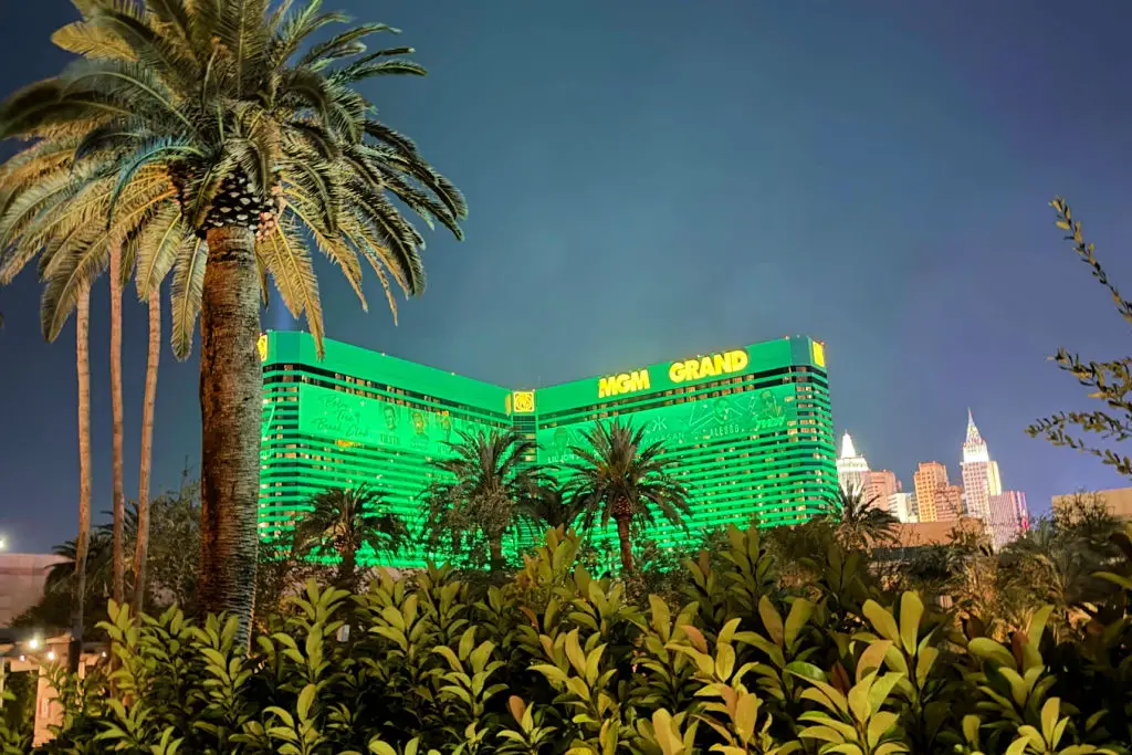 KÀ Cirque du Soleil theater at MGM Grand in Las Vegas