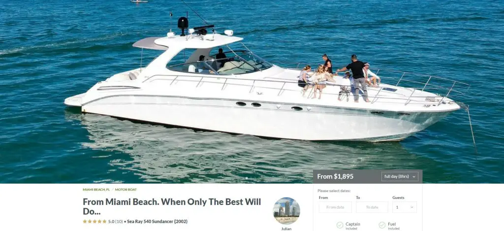 below deck yacht hire