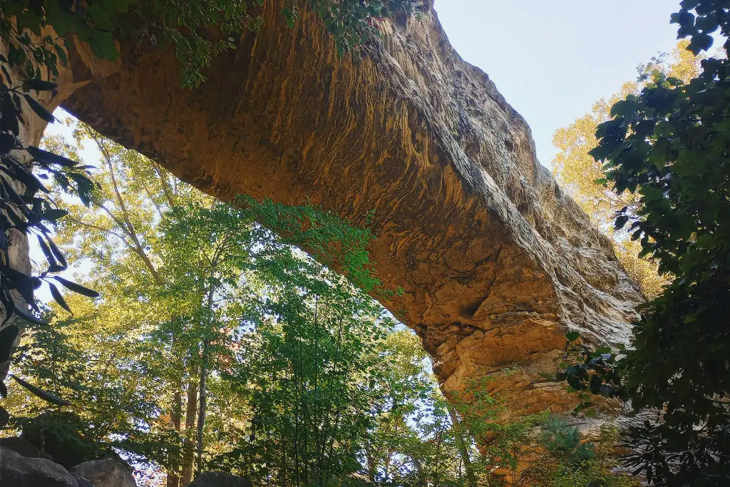 red river gorge kentucky natural bridge