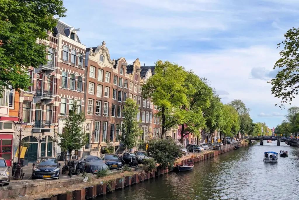 Amsterdam canals and historic buildings, Netherlands