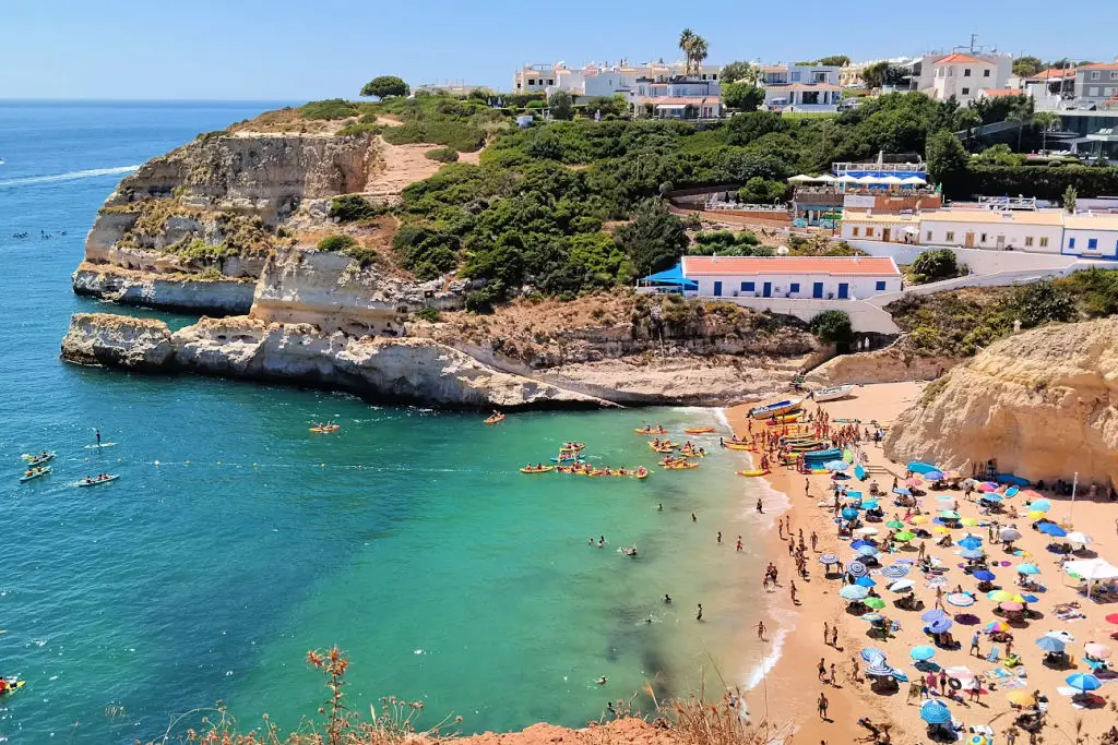 Benagil Beach algarve portugal