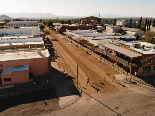 Allen Street Bird Cage Theatre Drone