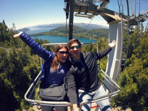 Bariloche chair lift scenic viewpoint patagonia