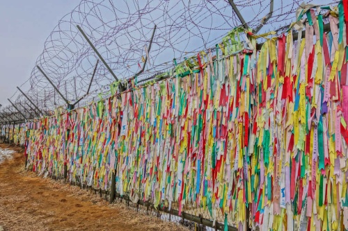 Best DMZ Tour To Visit North Korea panmunjom jsa tour bridge of freedom ribbons