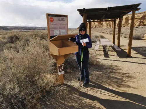 Chaco Canyon Pueblo Alto Trail Permit