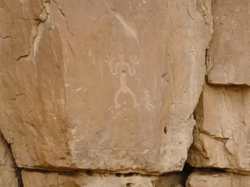 Chaco Canyon Pueblo Bonito Petroglyphs