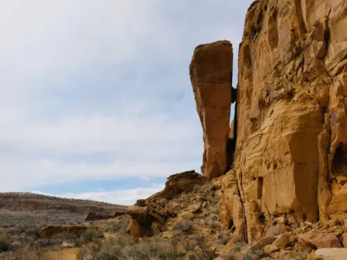 Chaco Canyon Rock Formations