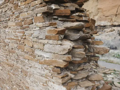 Chaco Canyon Sandstone Slab Masonry Architecture