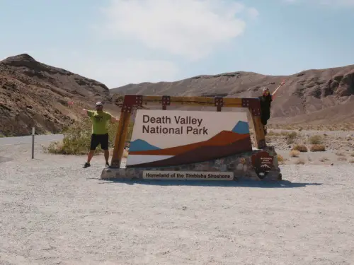 DEATH VALLEY ENTRANCE SIGN