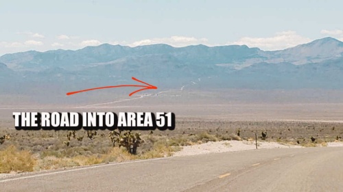 Extraterrestrial Highway AREA 51 ROAD