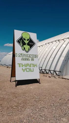 Extraterrestrial Highway Stormed Area 51