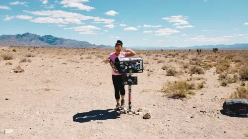 Extraterrestrial Highway bLACK mAILBOX