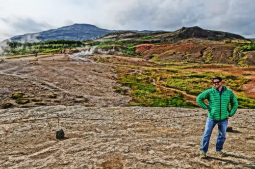 Geothermal activity Iceland