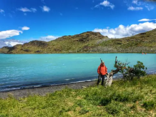 Glacier Lakes Torres Del Paine