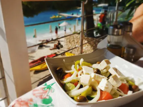 Greek Salad Ksamil Albania Legisi