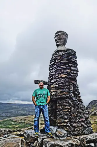 Iceland Rock Statue Bíldudalur Iceland Itinerary