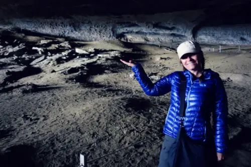 Inside Milodon Cave Torres Del Paine