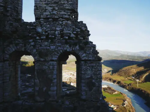 Kelcyra Castle View of town