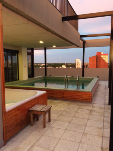 Nando Hotel Apartments Hot Tub and Pool