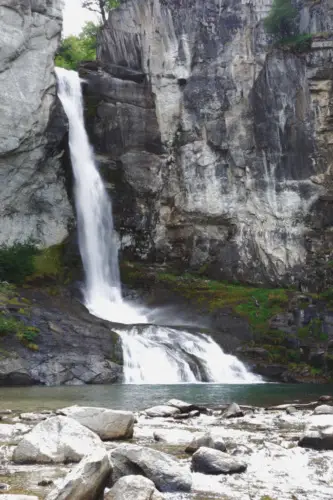 Patagonia El Chalten Chorrillo del Salto Trail Waterfall