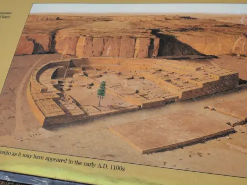 Pueblo Bonito As it may have originally appeared