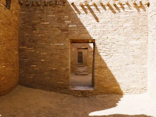 Pueblo Bonito Doorways Chaco Canyon