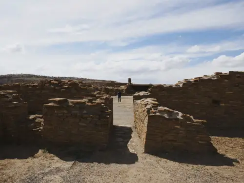 Pueblo Bonito Plaza Chaco Canyon