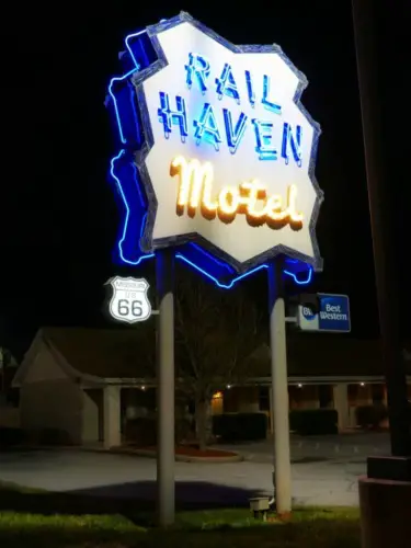 Rail Haven Sign Sprinfield MO