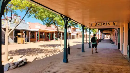 Tombstone Arizona Walking on Allen Street