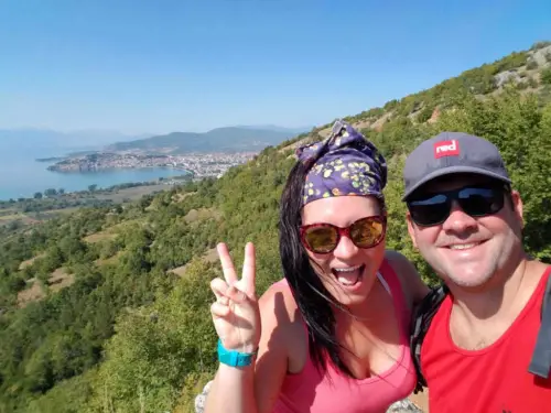 Why Have We Visited Macedonia Three Times - QA With Audrey & Harry Hiking in Ohrid