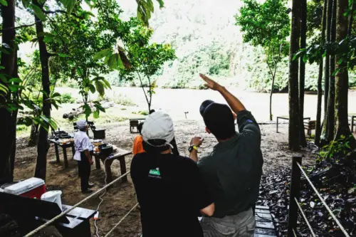 exploring borneo island breakfast river guide