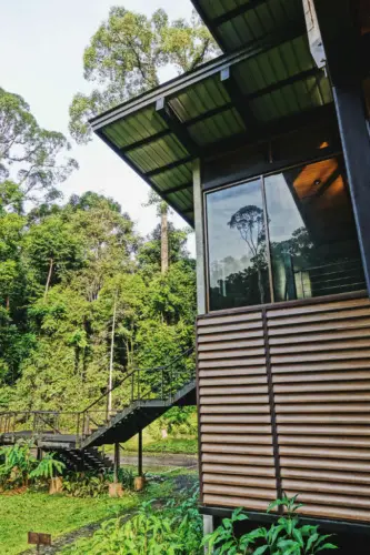 exploring borneo island premium villa reflection